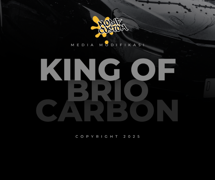 DNA Carbon Lahir dari Kuningan Jawa Barat: GOKIL! Brio Full Carbon by, MFR Carbonetic